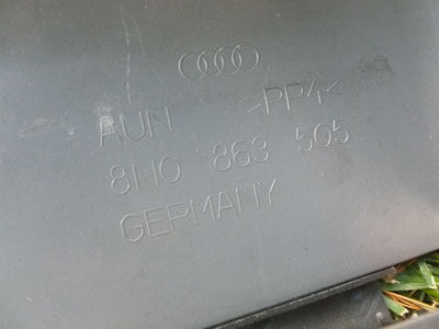 2000 Audi TT Mk1 / 8N - Emergency Jack 8N08635054